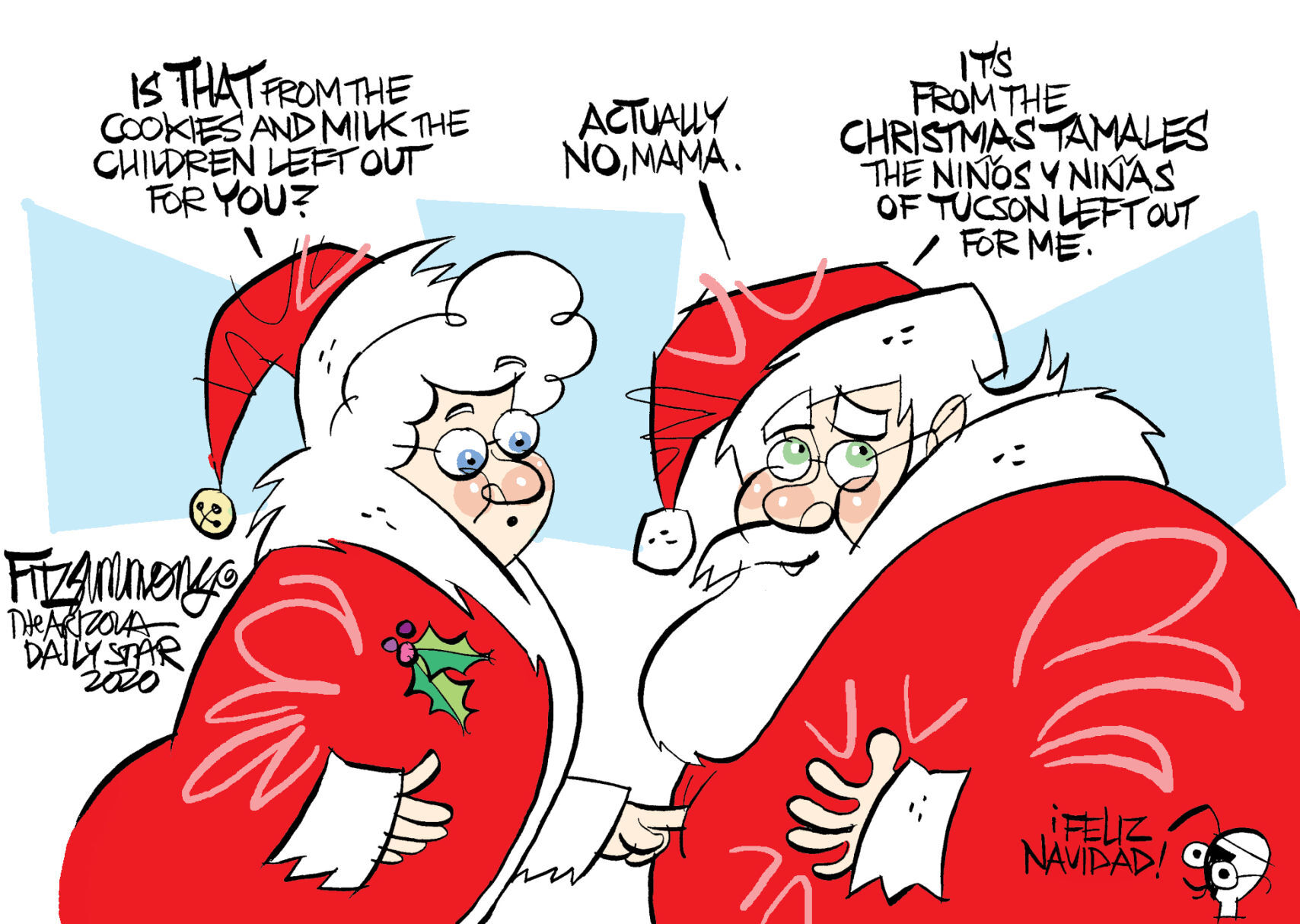 Daily Fitz Cartoon: Christmas Day